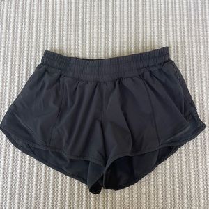 Lulu lemon hotty hot shorts. Size 4, short